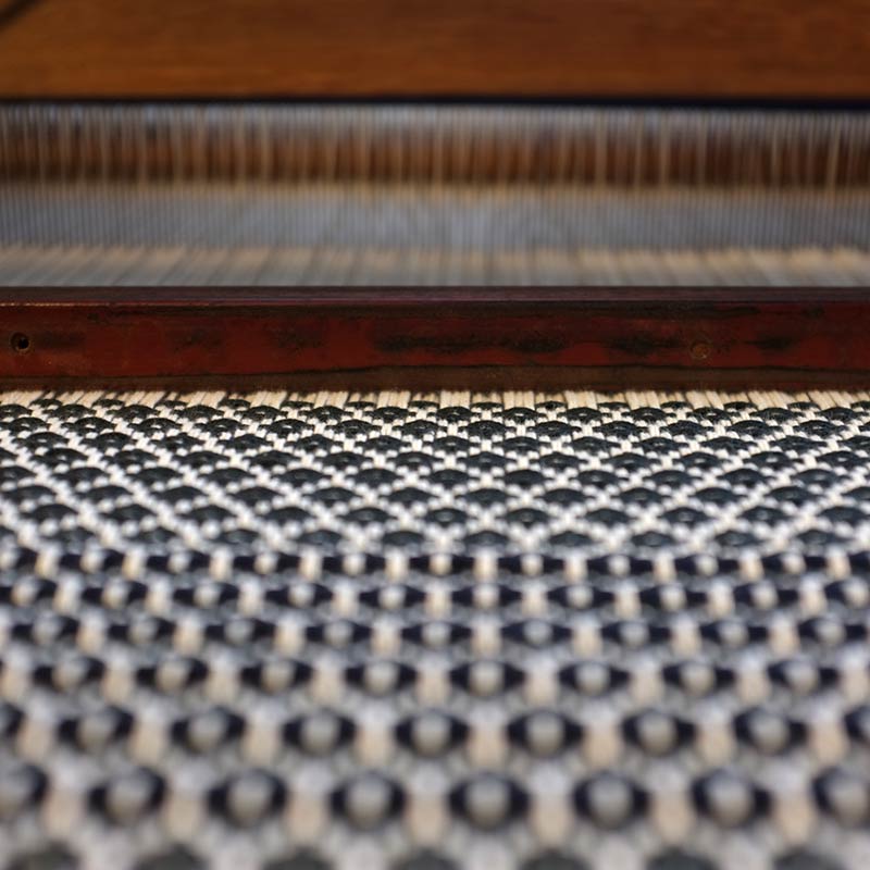 Gewebte Teppiche mit Muster