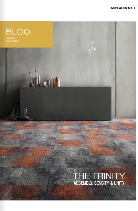 Broschüre zur Trinity-Kollektion. Zusammenkunft – Sensibilität – Einheit 